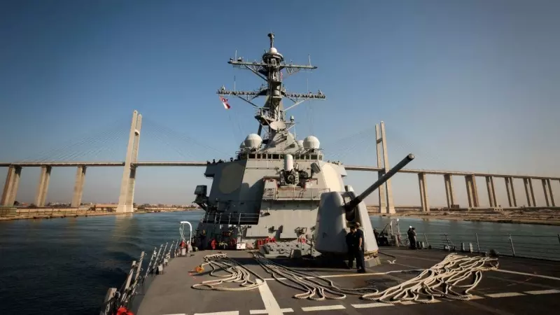 Imagen de archivo del 'USS Carney', atacado por insurgentes hutíes desde Yemen, según El Pentágono.