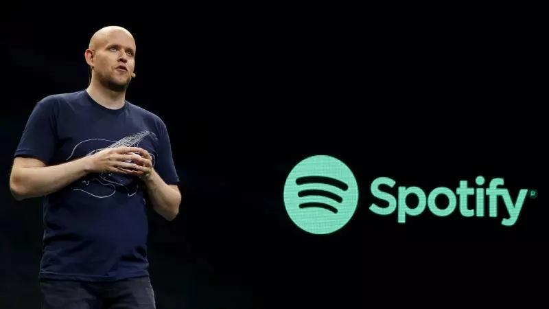 El CEO de Spotify, Daniel Ek, durante una conferencia en Nueva York, a 20 de mayo de 2015.