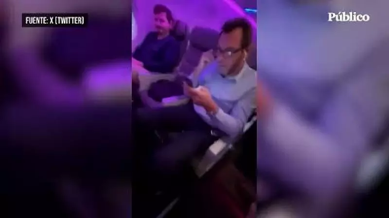 Óscar Puente es increpado de nuevo por un pasajero en un avión