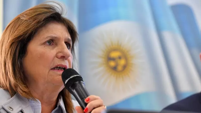 La excandidata Patricia Bullrich, durante una rueda de prensa en Buenos Aires, a 1 de diciembre de 2023.