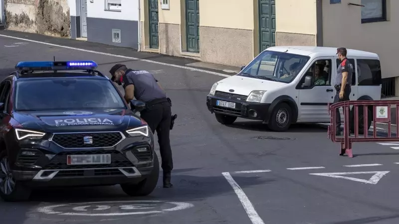 15/12/23 -Fotografía de archivo de un coche de Policía en Tenerife.