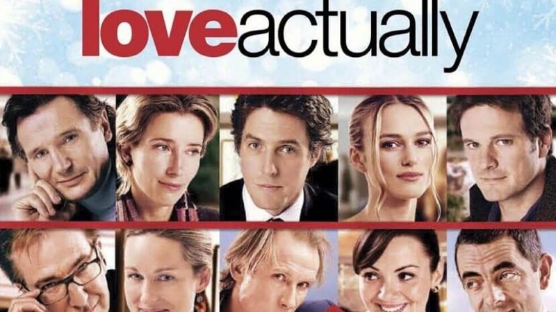 Cartell de la pel·lícula 'Love Actually'.