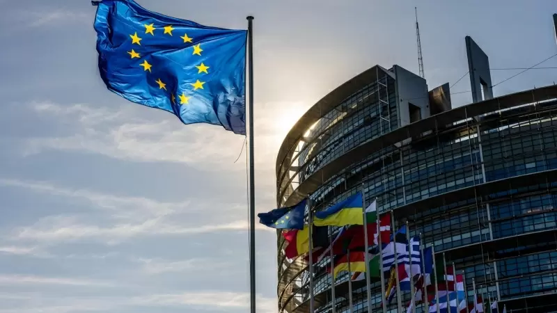 Foto de archivo de la sede del Parlamento Europeo en Estrasburgo.