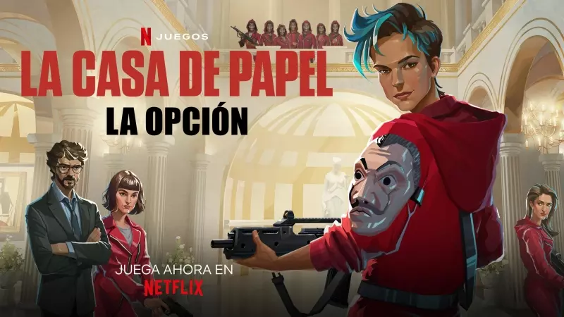Nou videojoc de la plataforma Netflix 'La casa de papel: La opción'