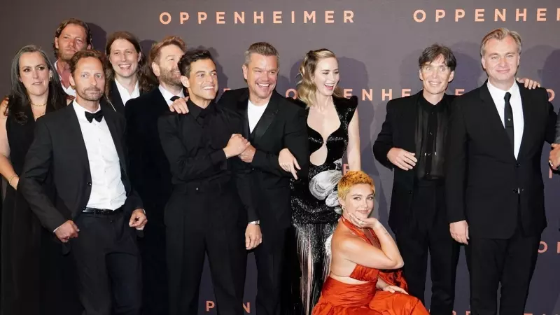 Imagen de parte del casting de 'Oppenheimer' ganador de ocho premios en los Critics Choice de EEUU.