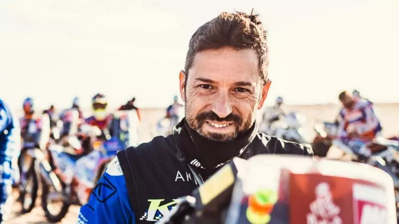 El motorista Carles Falcón ha fallecido tras un accidente en el rally Dakar.
