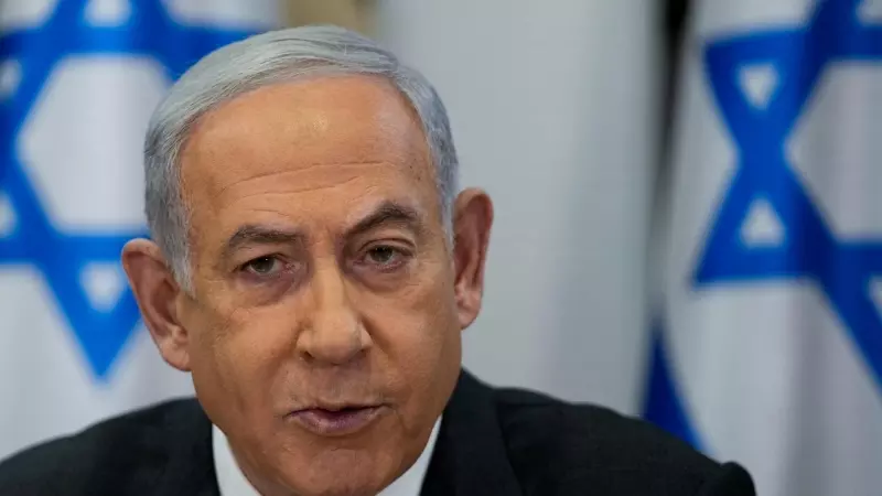 El primer ministro israelí, Benjamin Netanyahu, en Tel Aviv, Israel, a 24 de diciembre de 2023.