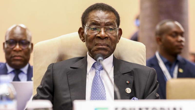 31/01/2024 El presidente de Guinea Ecuatorial, Teodoro Obiang Nguema.