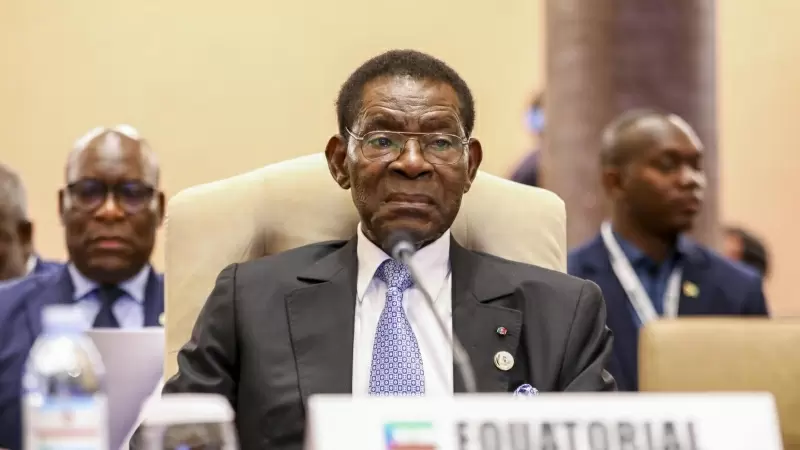 31/01/2024 El presidente de Guinea Ecuatorial, Teodoro Obiang Nguema.