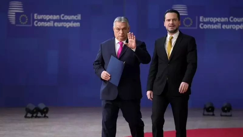 01/02/2024 El primer ministro húngaro, Viktor Orbán, a su llegada al Consejo Europeo en Bruselas en diciembre de 2023.