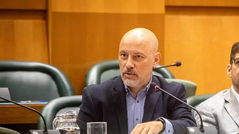 David Flores, concejal de ox en el Ayuntamiento de Zaragoza.