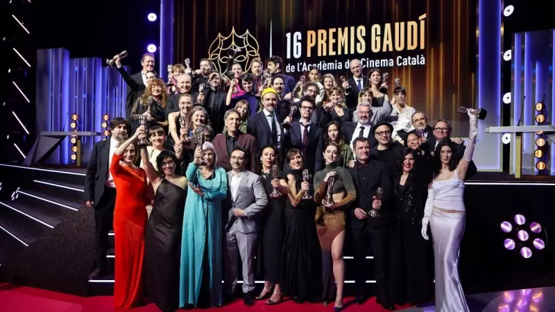 05/02/2024 - La foto dels premiats als Gaudí d'aquest 2024.