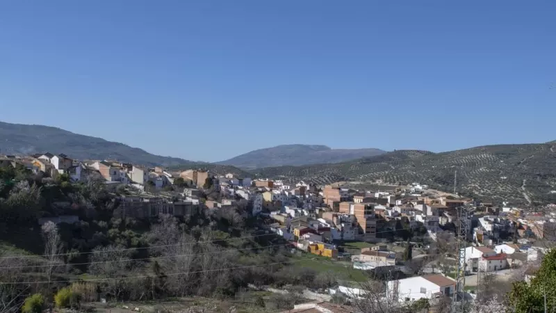 Imagen de la localidad jiennense de Los Villares.