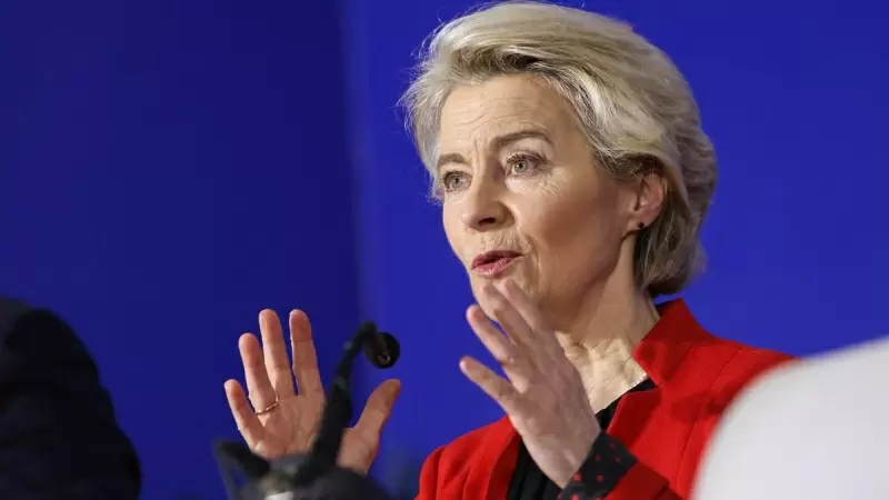 La presidenta de la Comisión Europea, Ursula Von der Leyen.