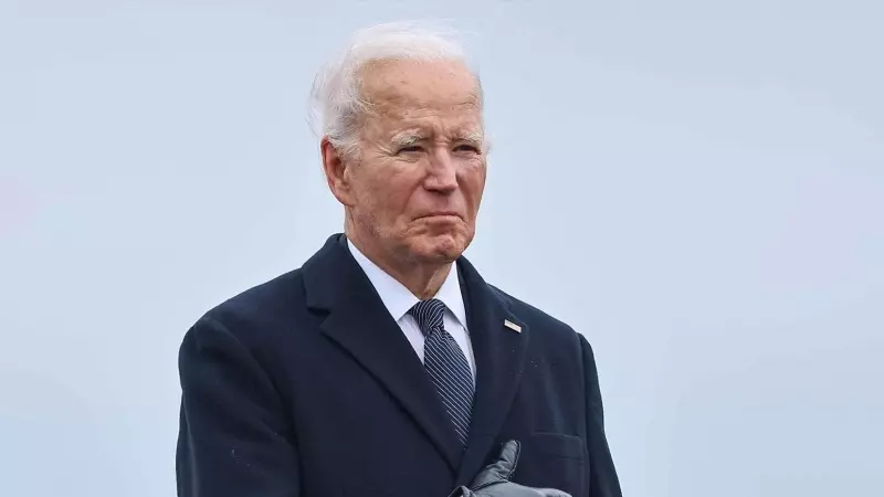 El presidente de EEUU, Joe Biden, durante un acto en la base de la fuerza aérea en Dover (Delaware), a 2 de febrero de 2024.