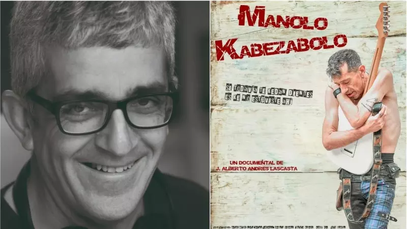 J. Alberto Andrés Lacasta, director del documental sobre Manolo Kabezabolo.