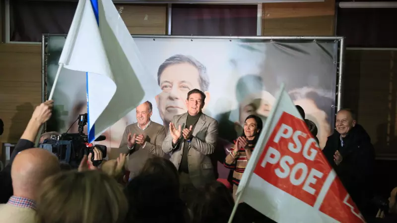 11/2/24  José Ramón Gómez Besteiro, en el mintin el PSOE en O Carballiño