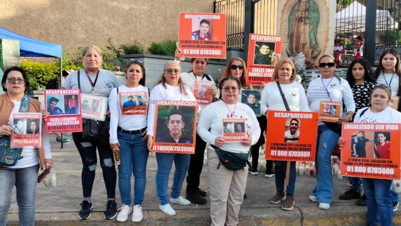 13-2-24 - Fotografía de una campaña de Sabuesos Guerreras AC, un colectivo de búsqueda del estado de Sinaloa.