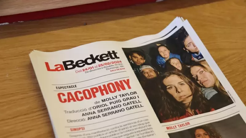 'Cacophony', la primera producció pròpia de la Beckett del 2024.
