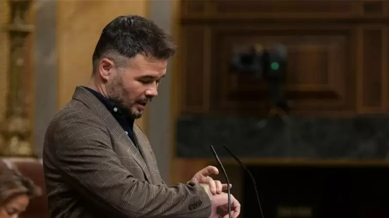 Gabriel Rufián no se corta al definir la última polémica sobre el juez García Castellón