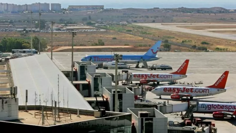 Vista del Aeropuerto de Alacant. AFP/Alexander Ruesche