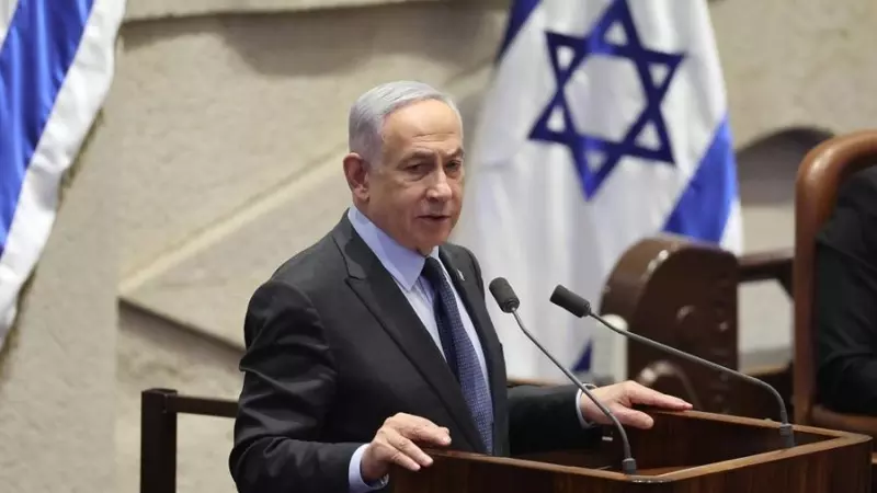 23/2/24 - El primer ministro israelí, Benjamin Netanyahu, en una comparecencia en el Parlamento el pasado lunes,19 de febrero