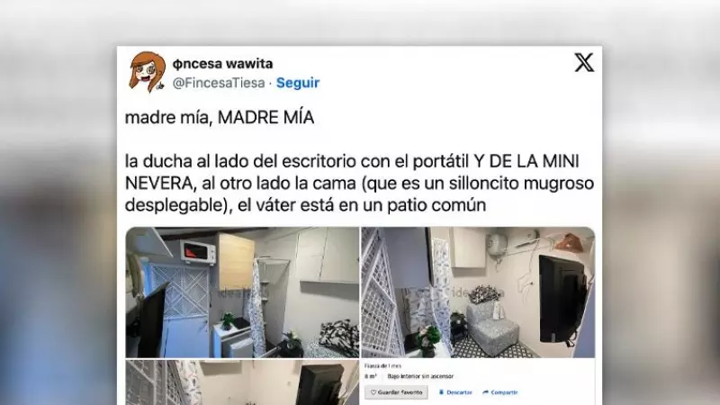 'He visto agujeros de tortura con más comodidades': la oferta de 'piso' en Madrid que indigna a todo el mundo