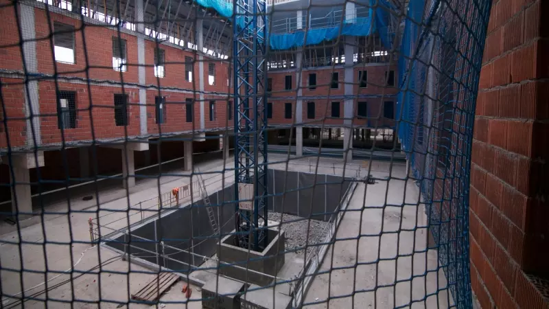 Mòdul penitenciari del futur Centre Obert de la Zona Franca