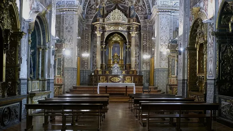 Interior de la iglesia San Pedro de Alcántara