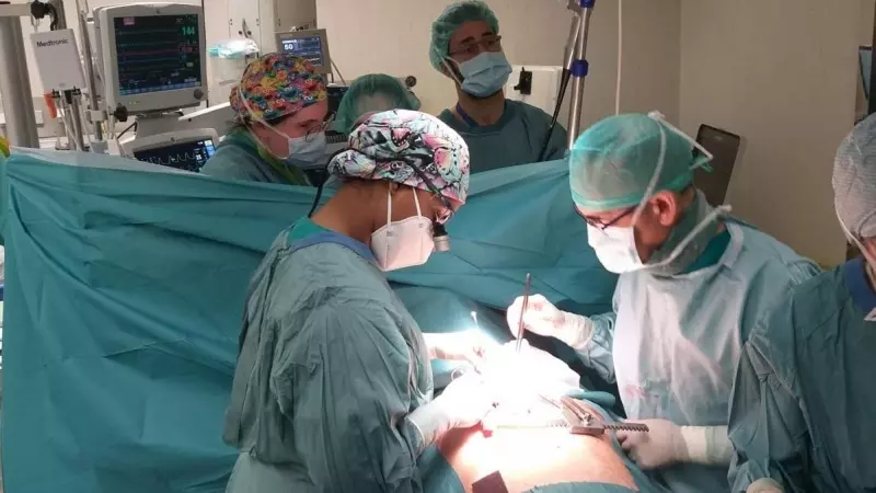 Intervenció de cirurgia cardíaca a l'Hospital Germans Trias