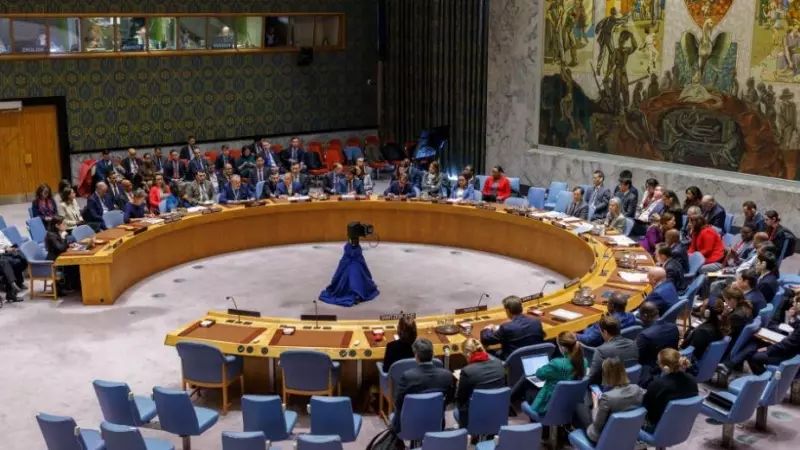 22/3/24 - Vista de una sesión del Consejo de Seguridad de la ONU, este 22 de marzo de 2024, en Nueva York