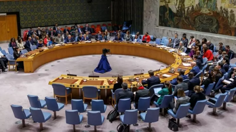 22/3/24 - Vista de una sesión del Consejo de Seguridad de la ONU, este 22 de marzo de 2024, en Nueva York
