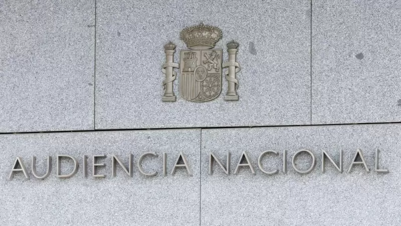 Vista de la fachada de la Audiencia Nacional, a 19 de marzo de 2024, en Madrid.