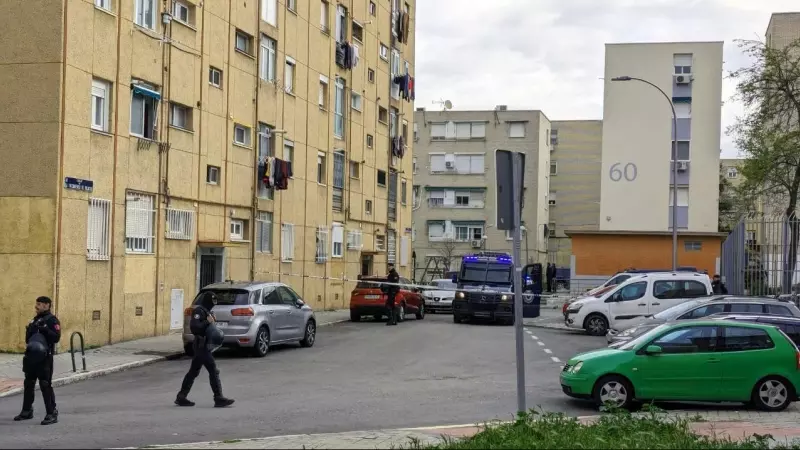 Las inmediaciones de La Bankarrota antes del desalojo