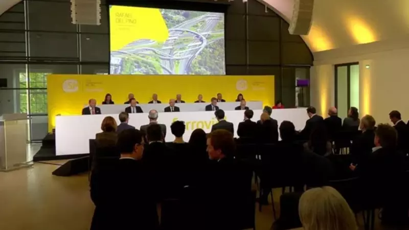 Junta de accionistas de Ferrovial de 2024, celebrada en Amsterdam.