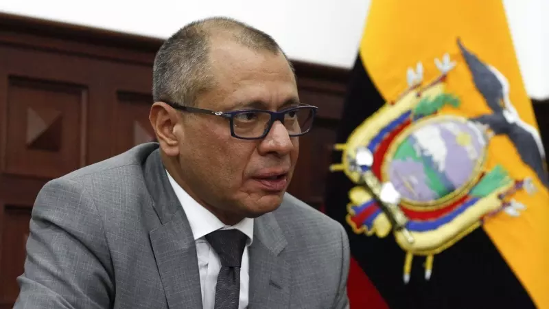 Imagen de archivo del exvicepresidente ecuatoriano Jorge Glas en 2017