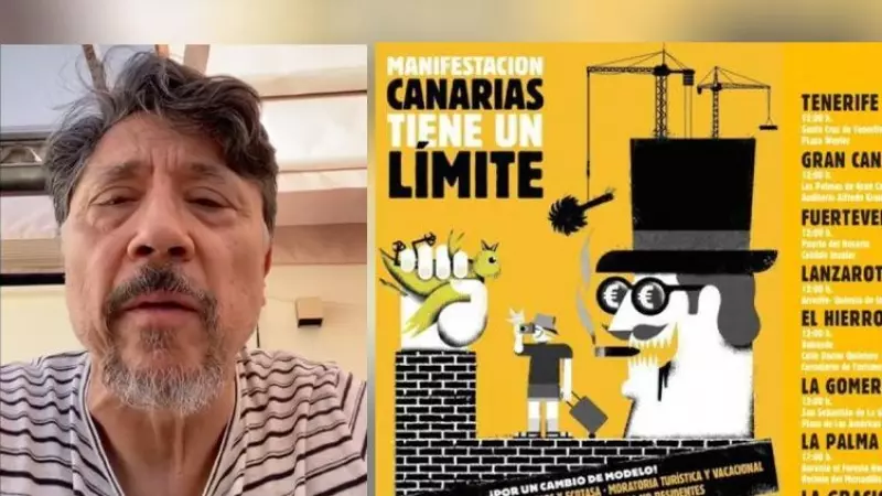 'Nunca se dijo tan alto, Canarias tiene un límite': Ignatius, Carlos Bardem y otras voces se plantan contra el turismo de masas