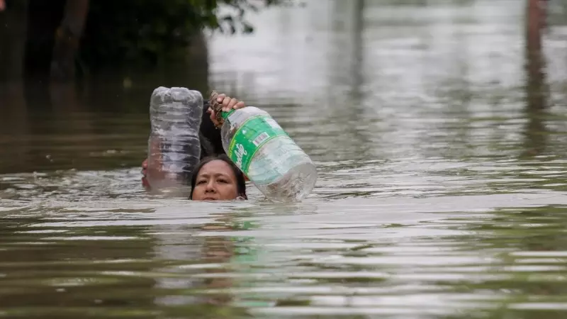 Inundación en Filipinas