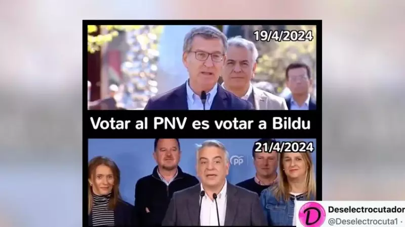 El escandaloso cambio de opinión del PP sobre el PNV en dos días: 'Son la incongruencia con patas'