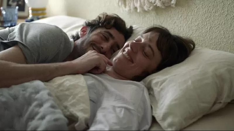 Enric Auquer y María Rodríguez Soto, protagonistas de la película.