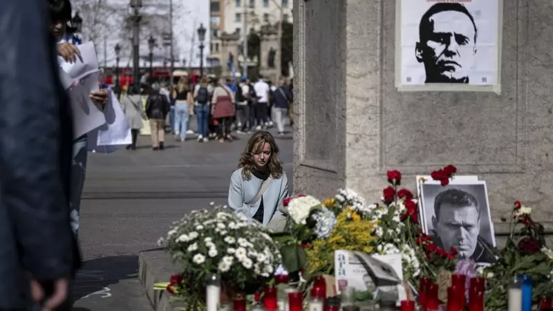 Memorial por la muerte de Navalni