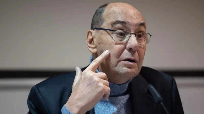 El vicepresidente del Parlamento Europeo entre 1999-2014, Alejo Vidal-Quadras, ofrece una rueda de prensa, en la Asociación de la Prensa, a 23 de febrero de 2024, en Madrid.