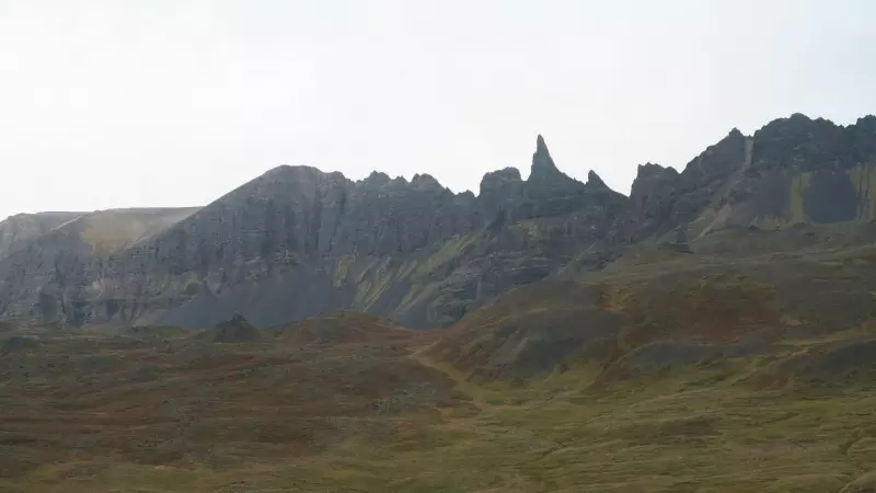 Una aldea remota de Islandia