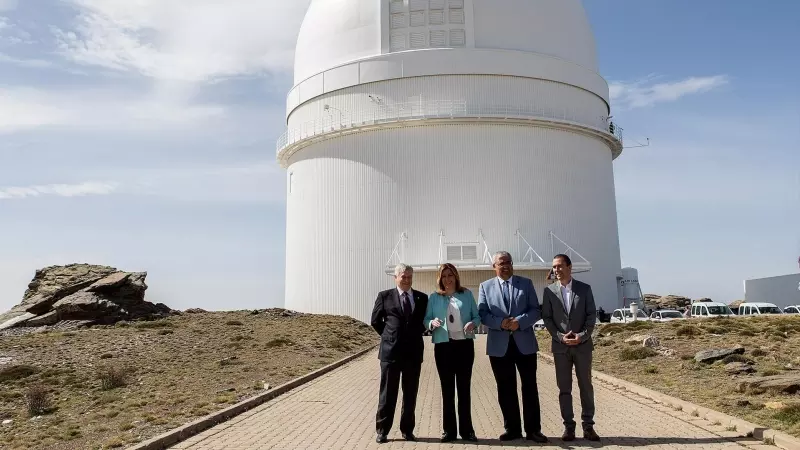 19/05/2024 El Observatorio Astronómico de Calar Alto (Almería) en una foto de archivo.