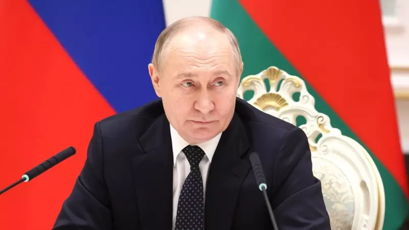 El presidente ruso, Vladimir Putin, durante su visita a Bielorrusia.