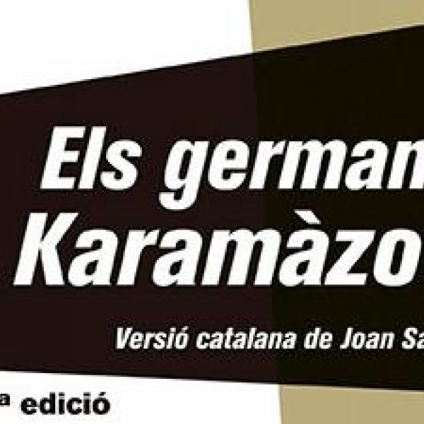 Portada d''Els germans Karamàzov'. CLUB EDITOR.