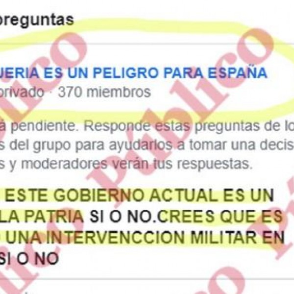 Preguntes als aspirants a entrar al grup de Facebook.