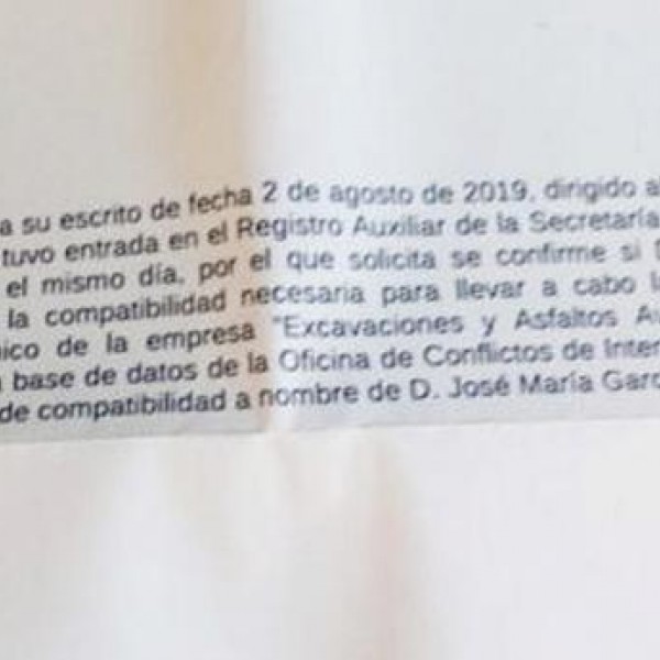 Informe de la Secretaría de Estado de Función Pública.