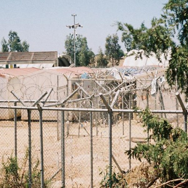 Campo de refugiados en Kos.