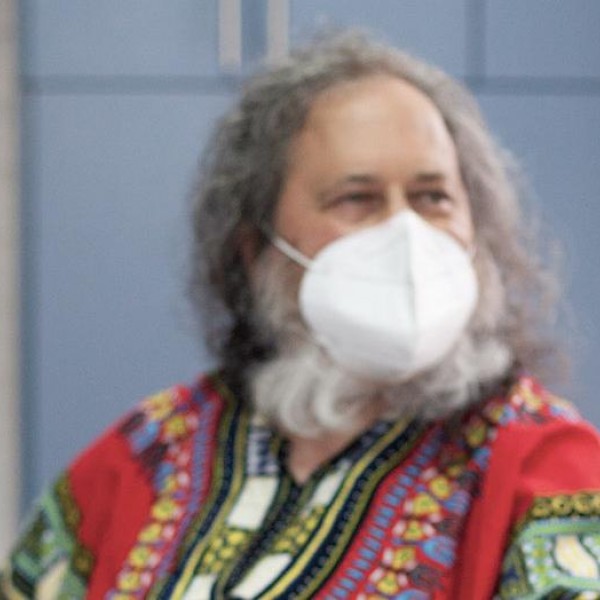 Richard Stallman, el creador del software libre, en una entrevista con 'Público'.